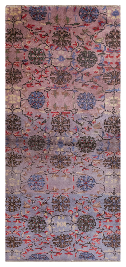 Vintage Oushak Rug 120x260 cm (3'11" x 8'6")