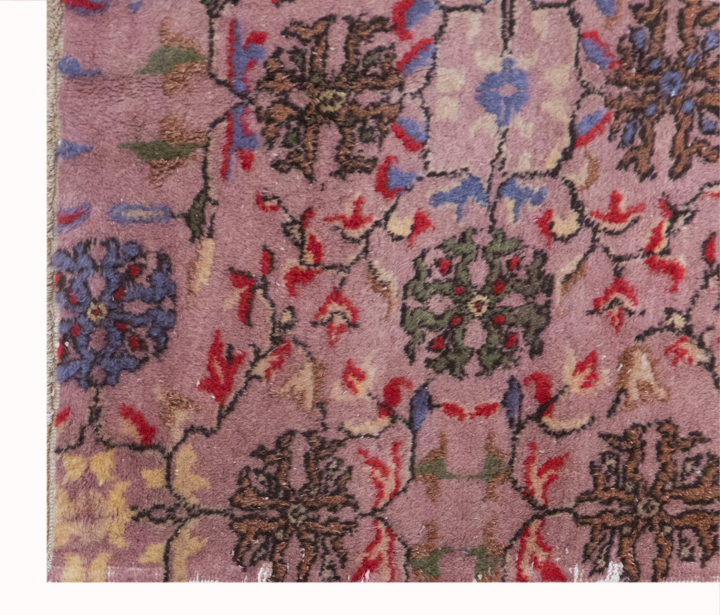 Vintage Oushak Rug 120x260 cm (3'11" x 8'6")