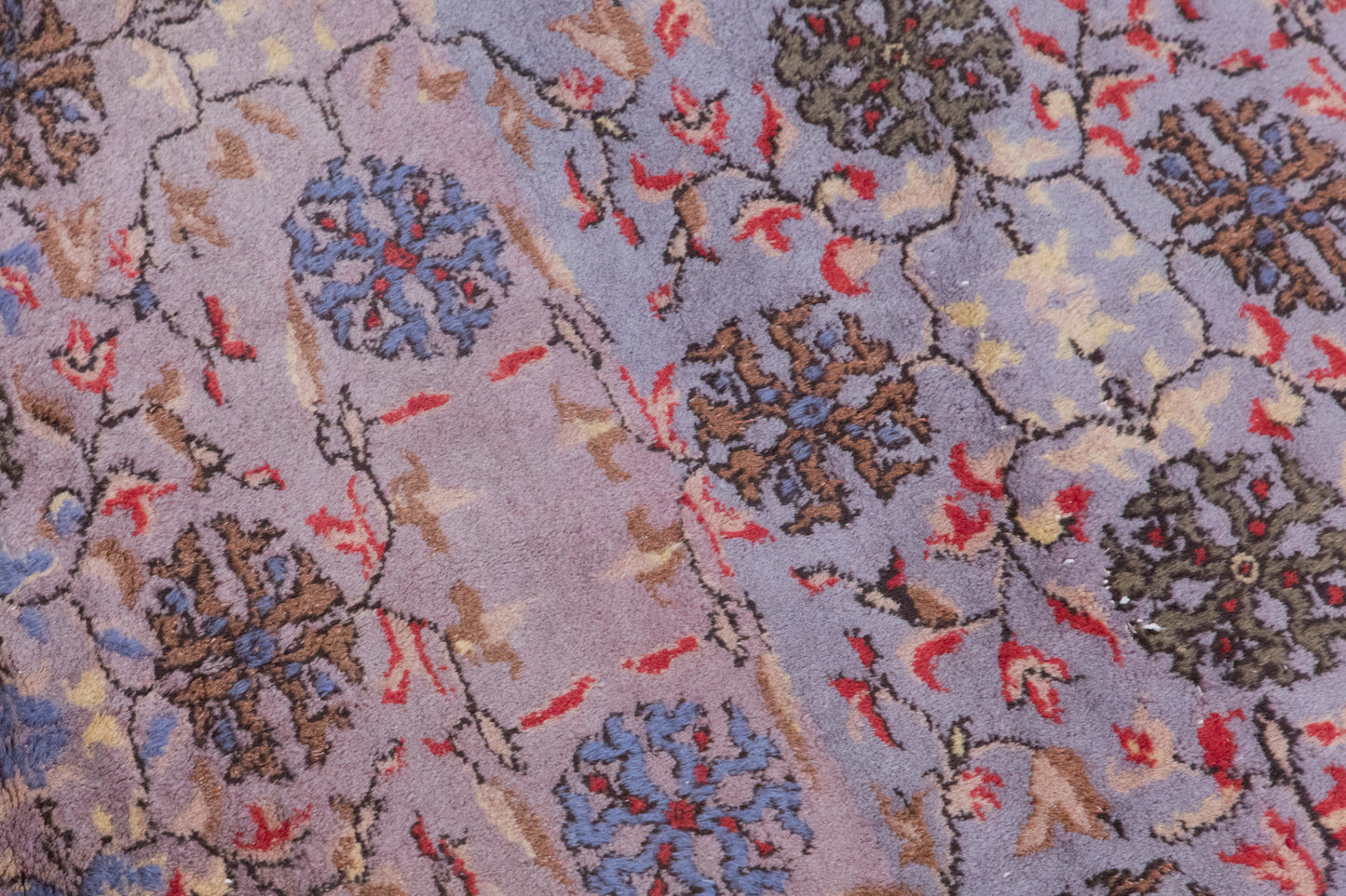 Vintage Oushak Rug 120x260 cm (3'11" x 8'6")