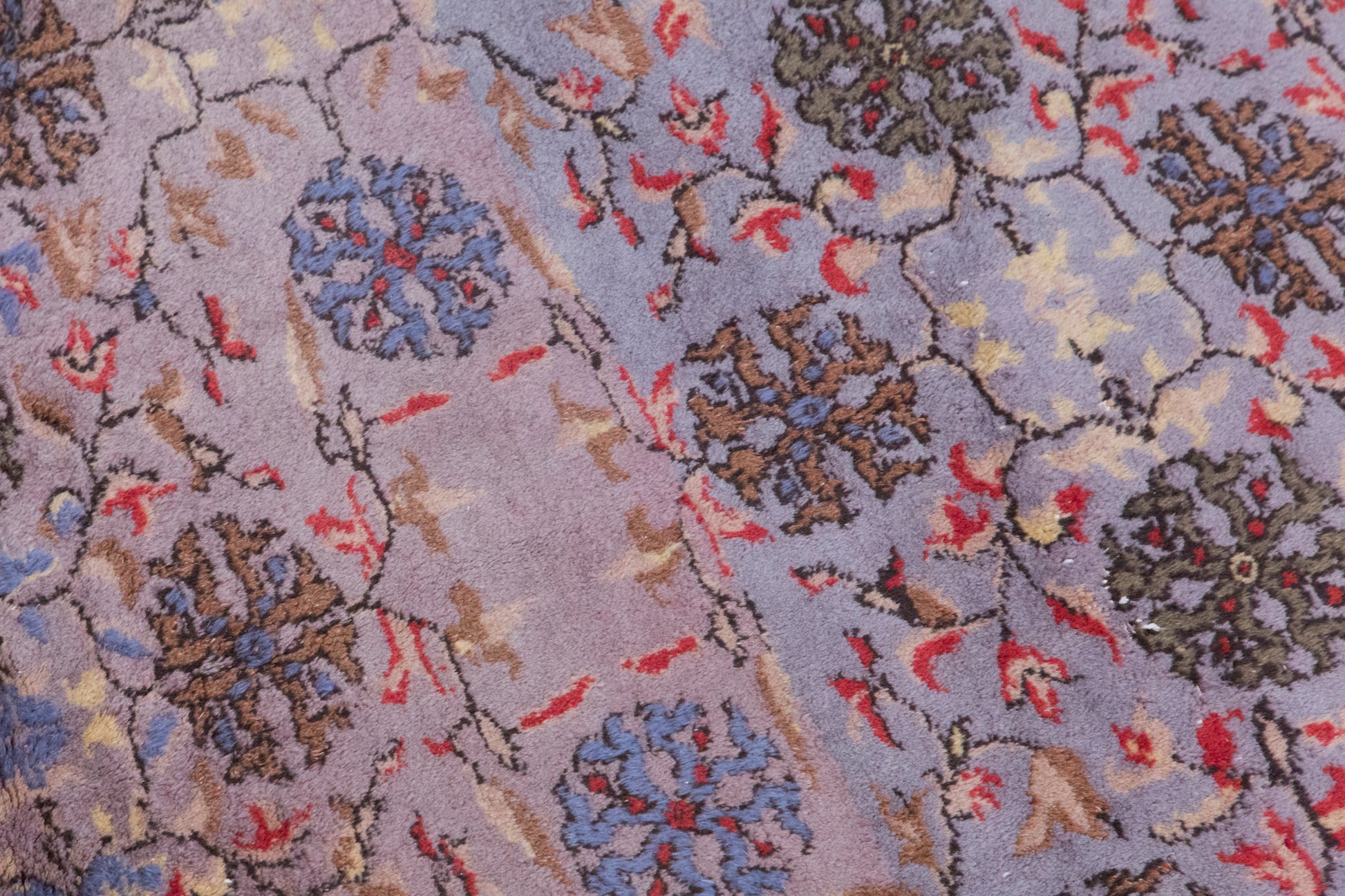 Vintage Oushak Rug 120x260 cm (3'11" x 8'6")
