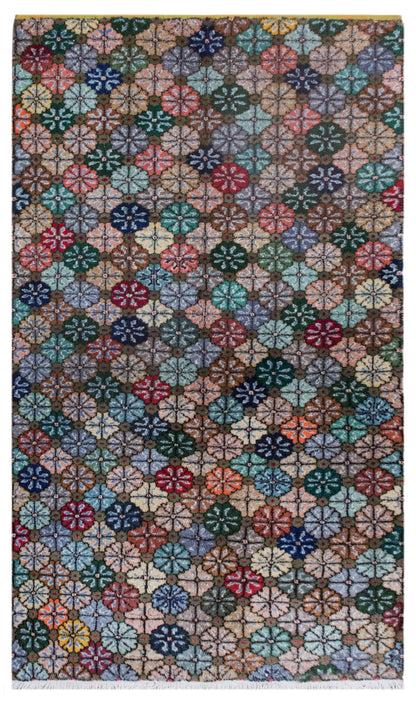 Vintage Oushak Rug 145x245 cm (4'9" x 7'10")