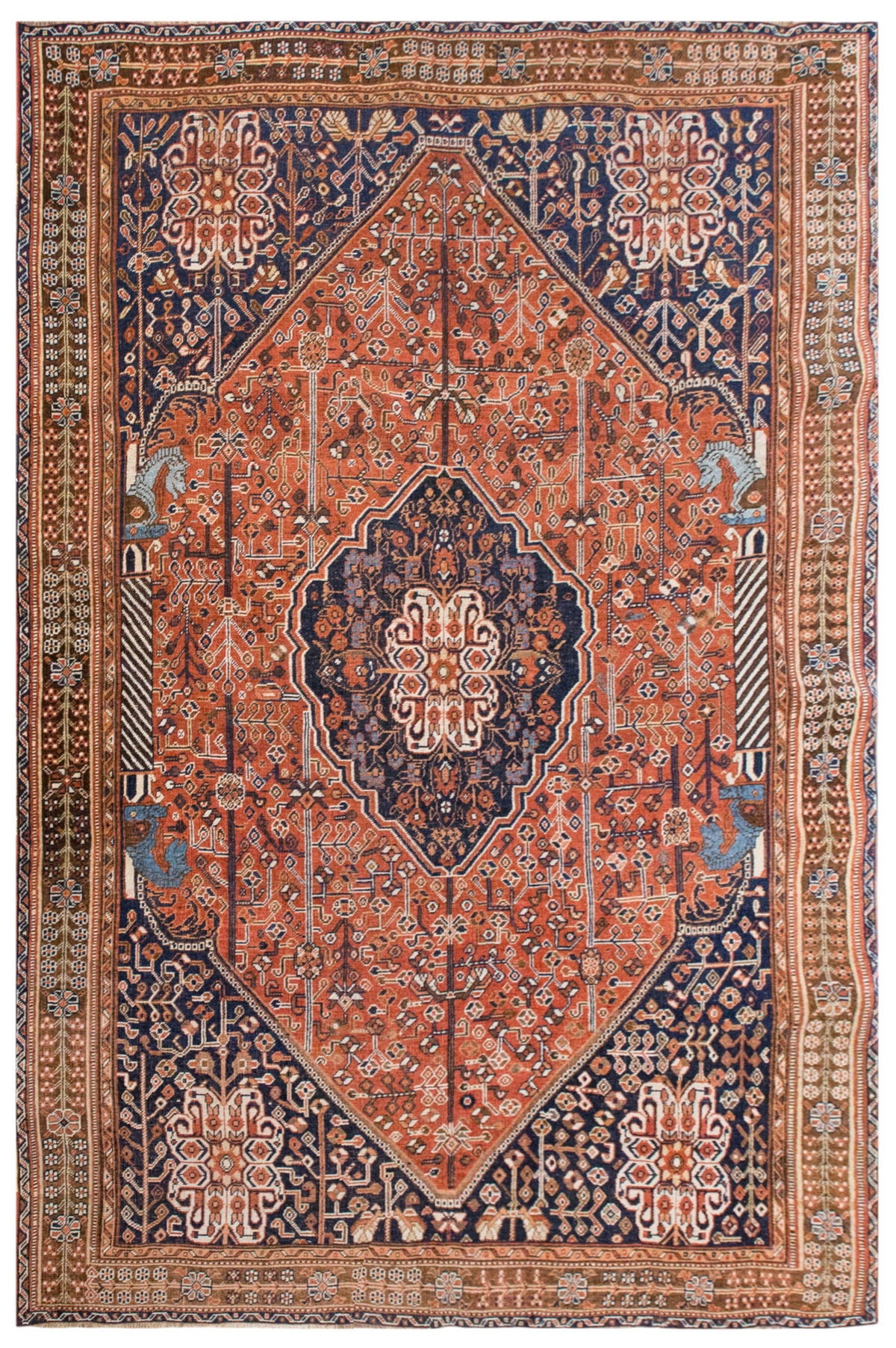 Vintage Oushak Rug - 165 x 263 cm / 4.5 x 6.9 feet