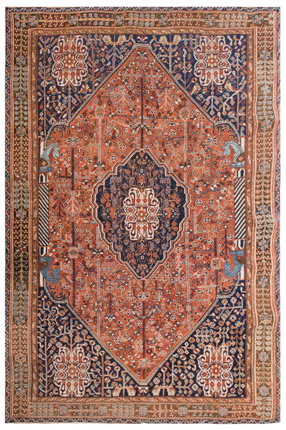 Vintage Oushak Rug - 165 x 263 cm / 4.5 x 6.9 feet
