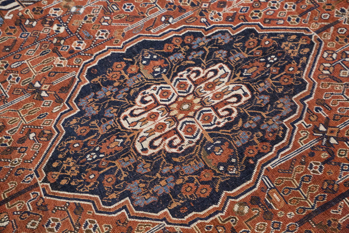 Vintage Oushak Rug - 165 x 263 cm / 4.5 x 6.9 feet