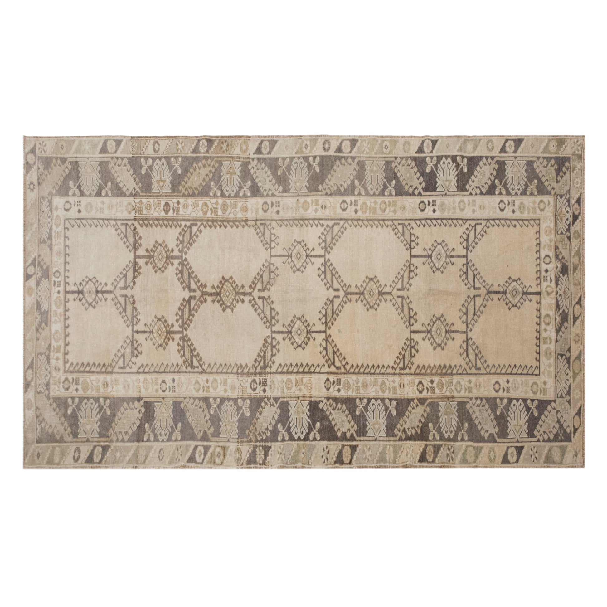 Vintage Oushak Rug 165x280 cm (5.4x9.2 ft)