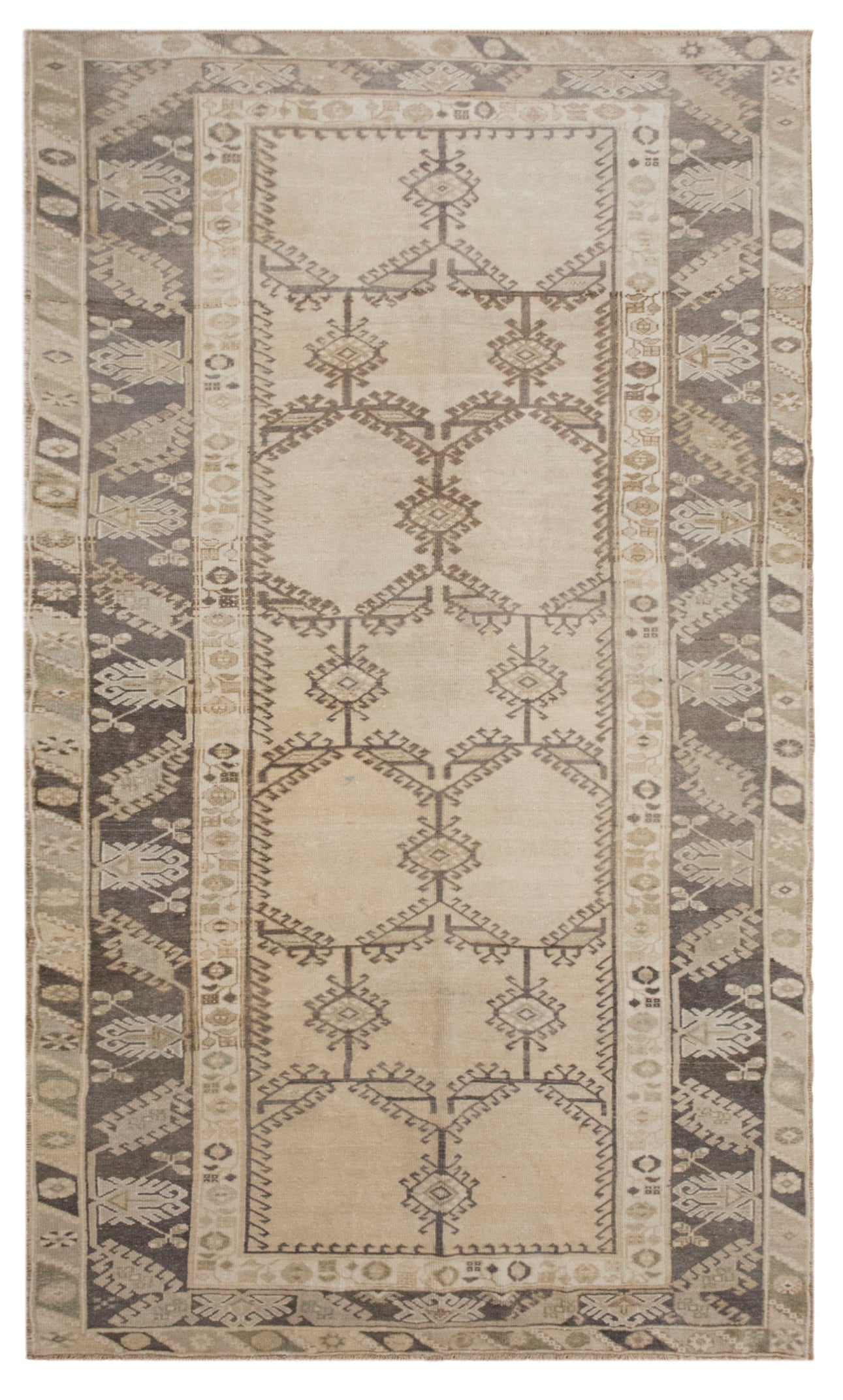 Vintage Oushak Rug 165x280 cm (5.4x9.2 ft)