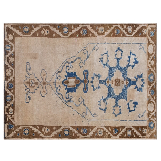 Vintage Oushak Rug 195x260 cm (6'5" x 8'6")
