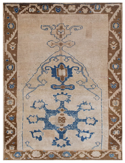 Vintage Oushak Rug 195x260 cm (6'5" x 8'6")