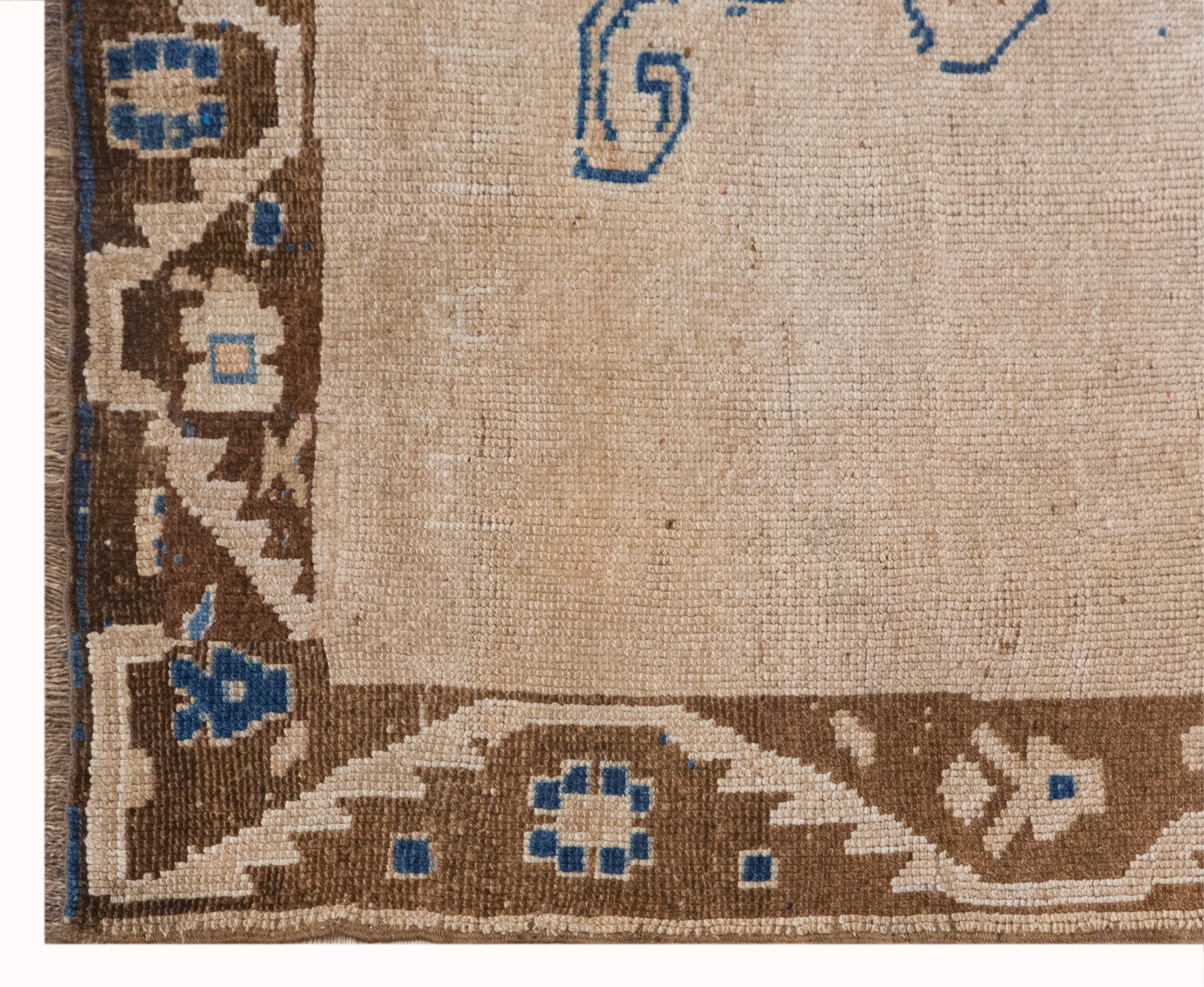 Vintage Oushak Rug 195x260 cm (6'5" x 8'6")
