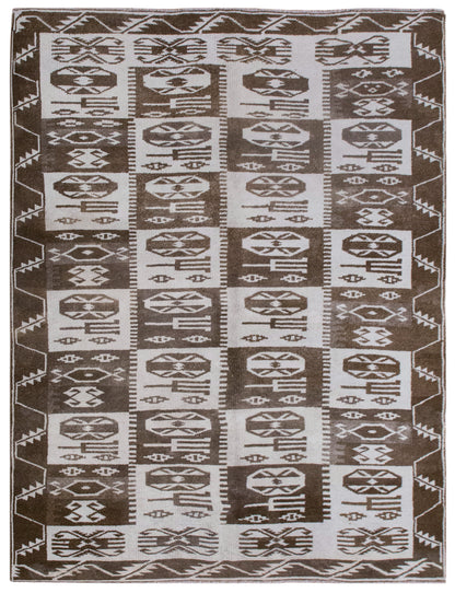 Vintage Oushak Rug 213x280 cm (7'0" x 9'2")