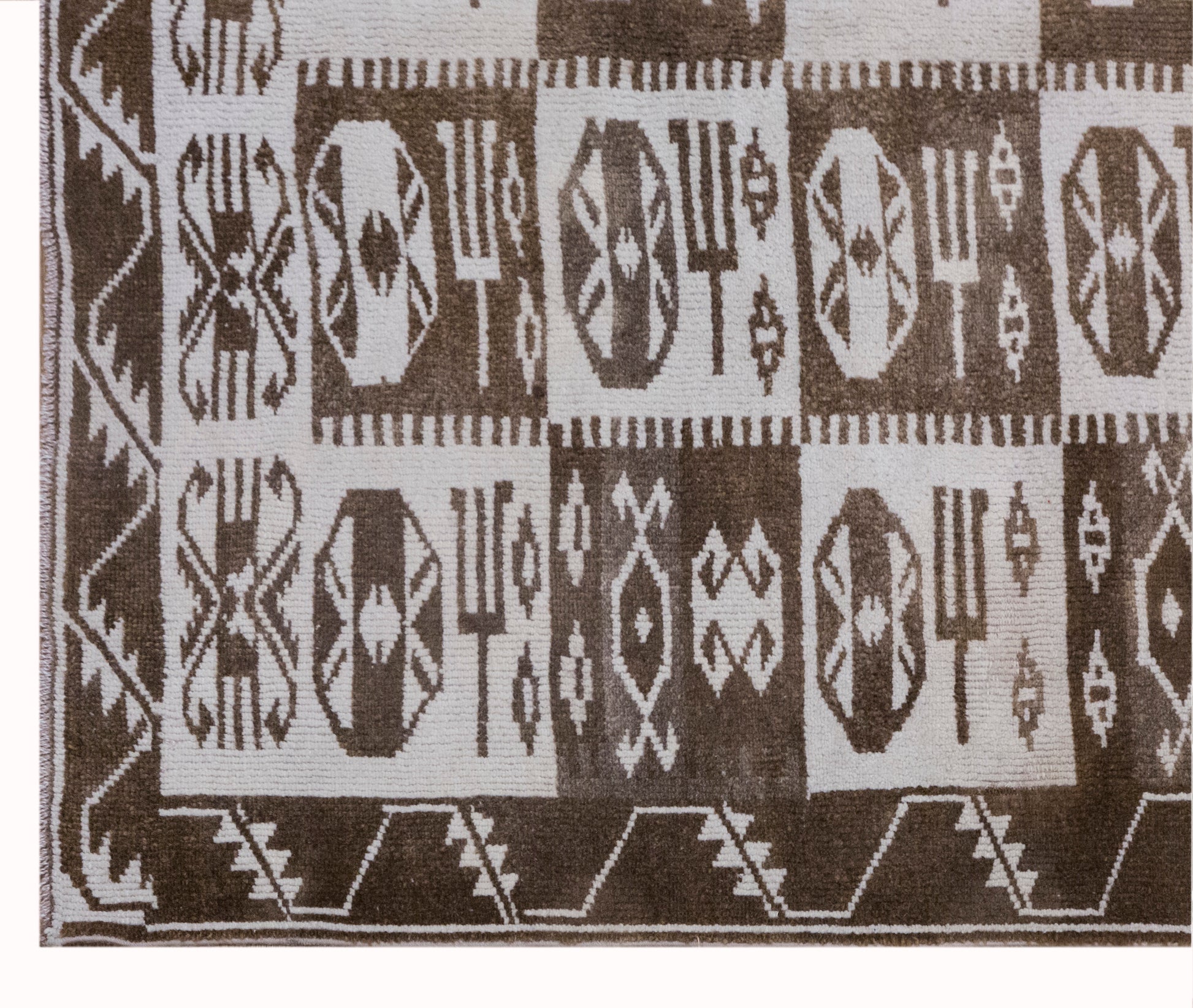Vintage Oushak Rug 213x280 cm (7'0" x 9'2")
