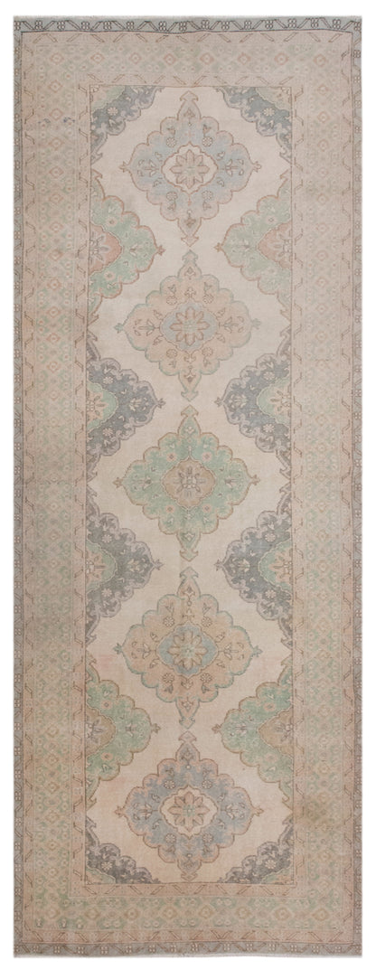 Vintage Oushak Runner 148x395 cm (4'10" x 13'0")