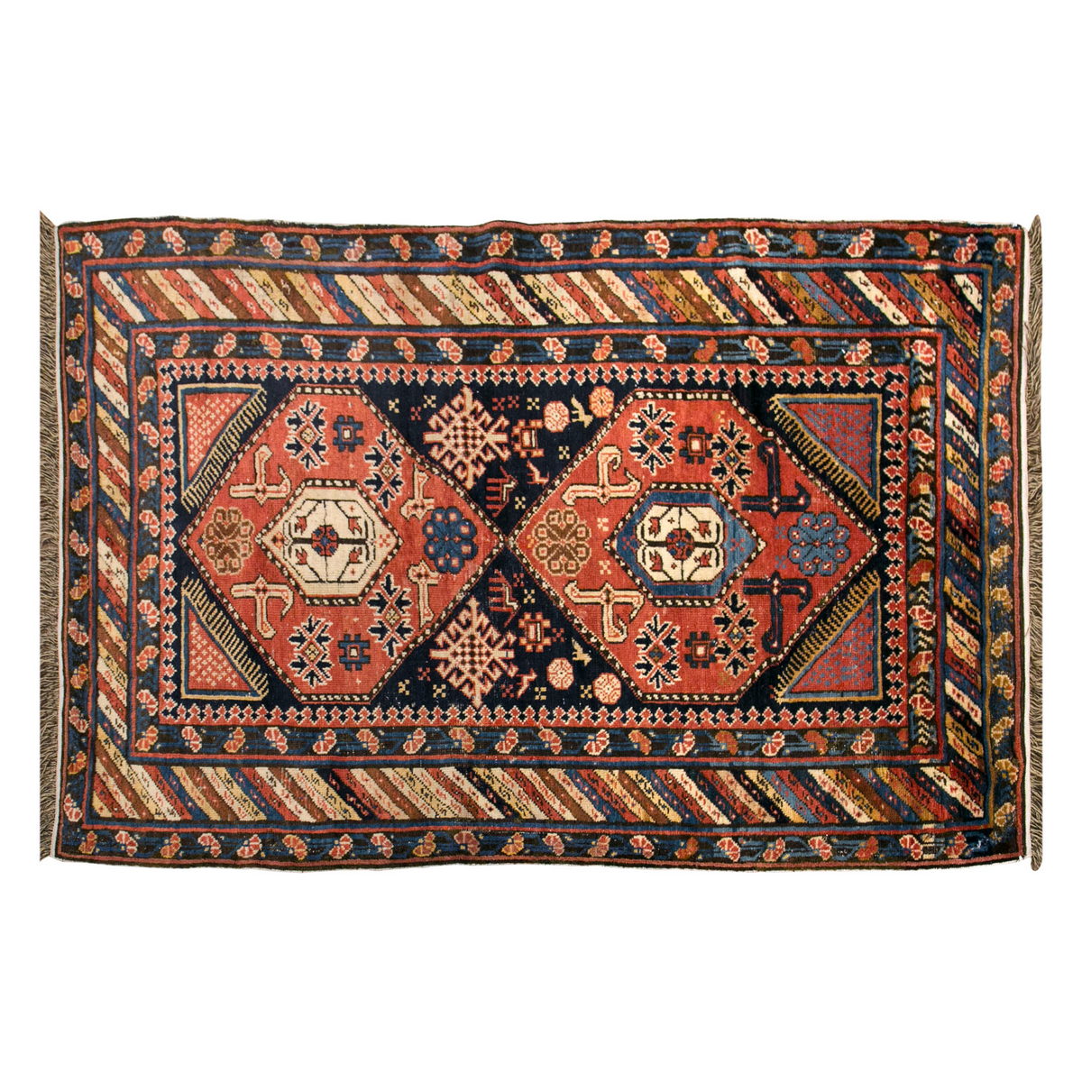 Vintage Rug,  3'3 x 5'1 feet / 100 x 154 cm