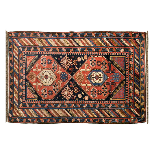 Vintage Rug,  3'3 x 5'1 feet / 100 x 154 cm