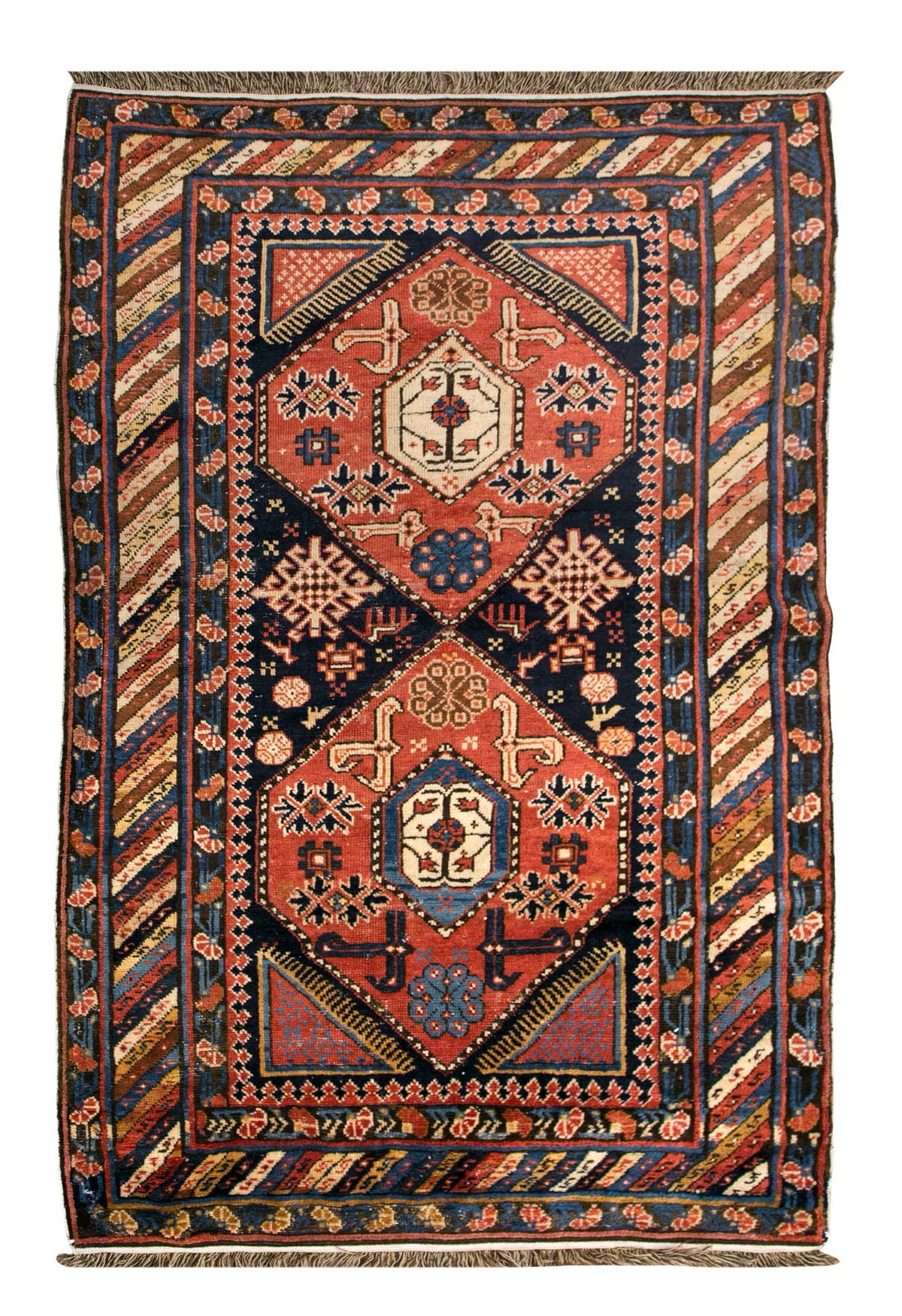 Vintage Rug,  3'3 x 5'1 feet / 100 x 154 cm