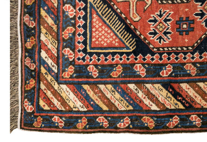 Vintage Rug,  3'3 x 5'1 feet / 100 x 154 cm
