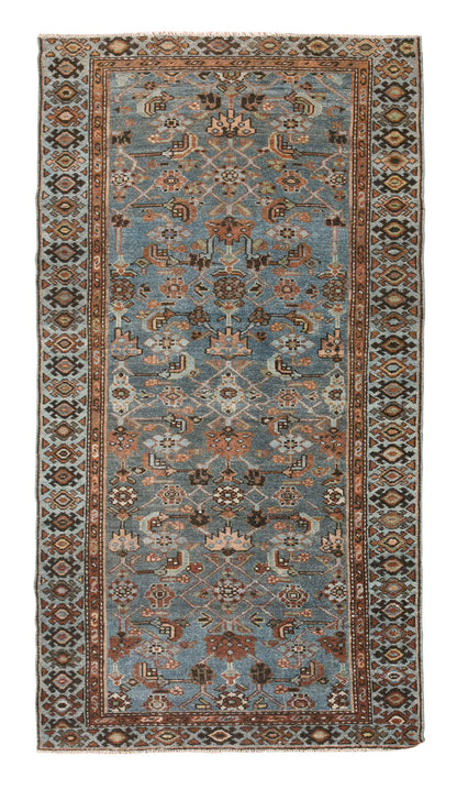 Vintage Rug,  3'3 x 5'10 feet / 98 x 180 cm