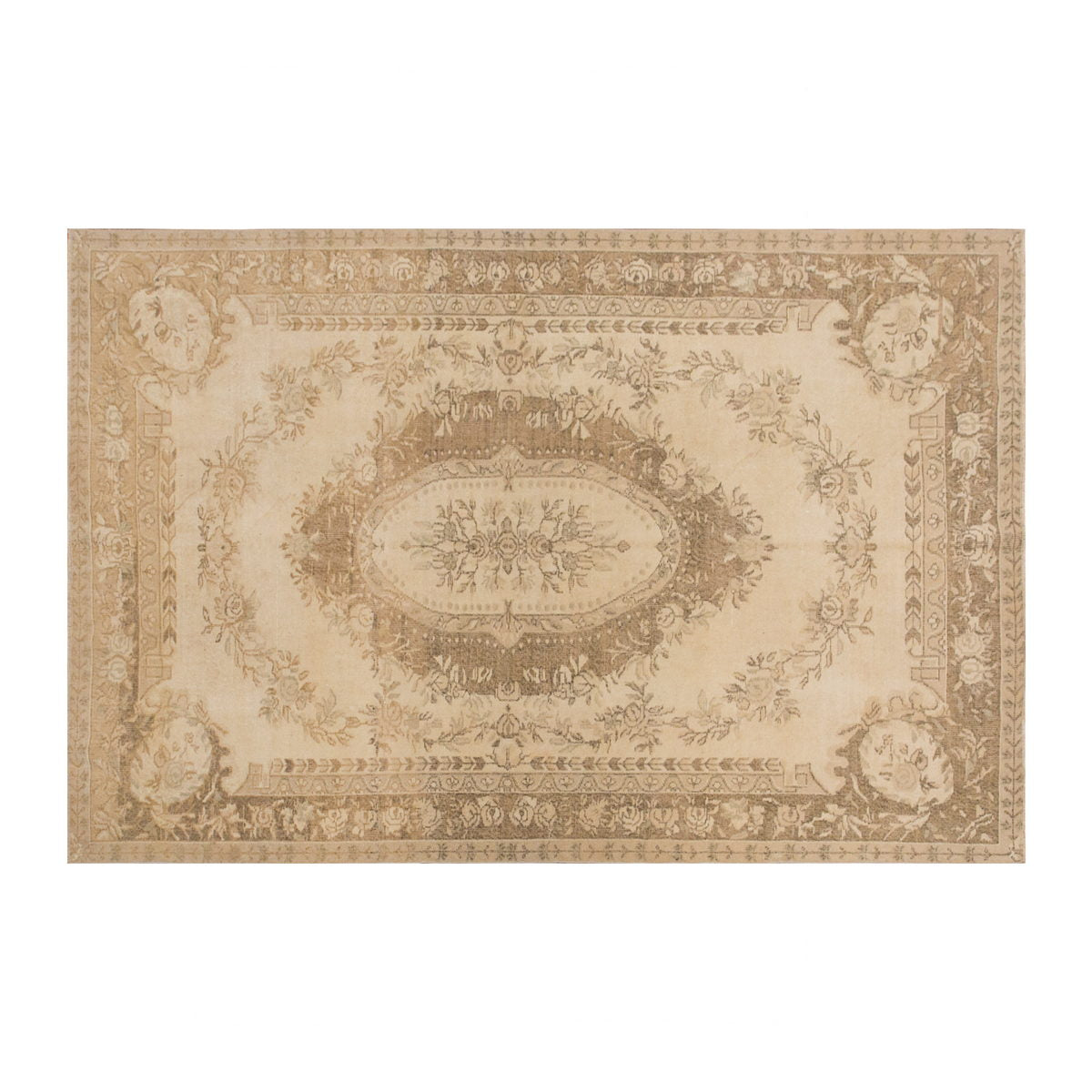 Vintage Rug,  6'4 x 9'3 feet / 195 x 282 cm