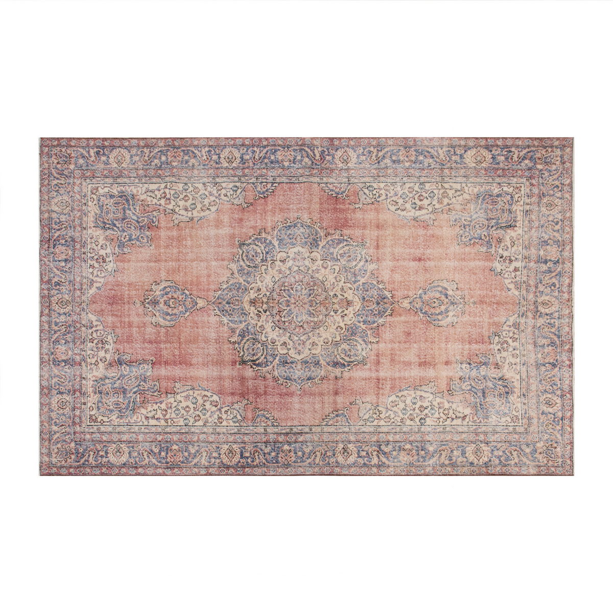 Vintage Rug,  6'5 x 10'4 feet / 200 x 317 cm