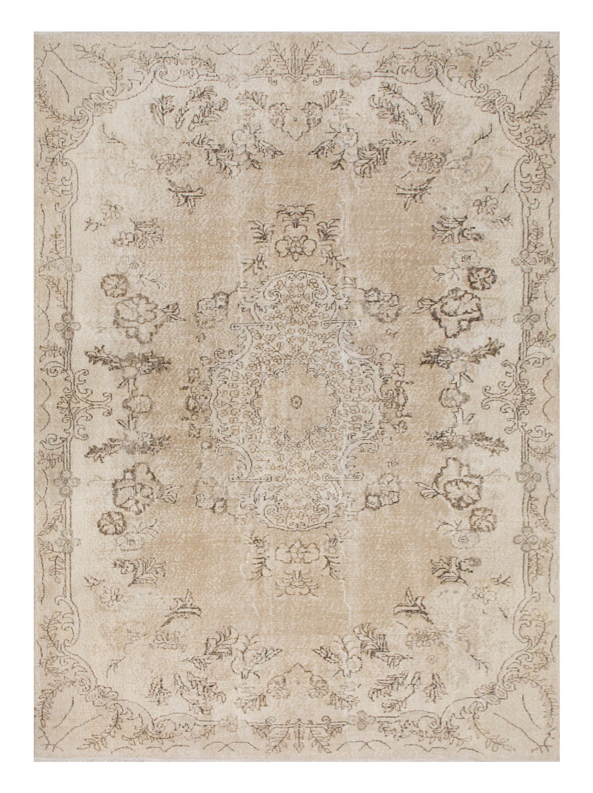 Vintage Rug,  6'9 x 10'0 feet / 211 x 305 cm