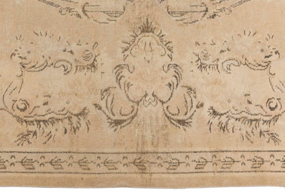 Vintage Rug,  6'9 x 10'4 feet / 210 x 318 cm