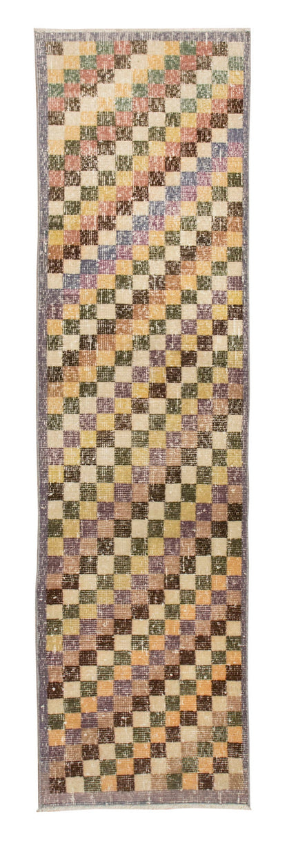 Vintage Rug, 1'9 x 6'9 feet / 55x 207cm