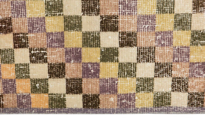 Vintage Rug, 1'9 x 6'9 feet / 55x 207cm