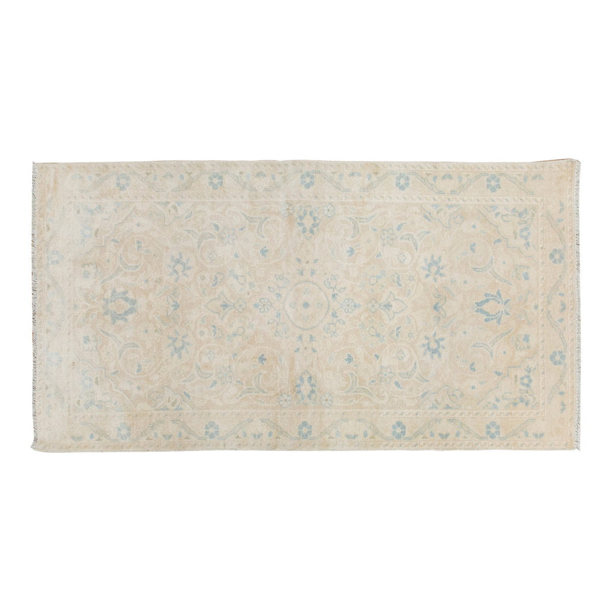 Vintage Rug, 2'1 x 4'1 feet / 63x 122 cm