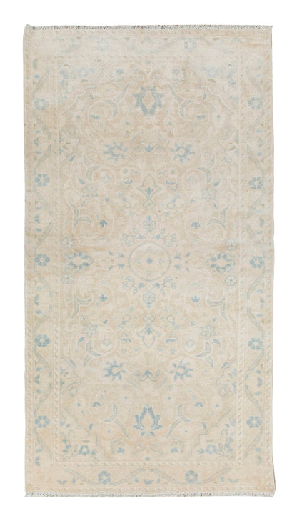 Vintage Rug, 2'1 x 4'1 feet / 63x 122 cm