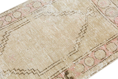 Vintage Rug, 2'4 x 3'11 feet / 70 x 120 cm