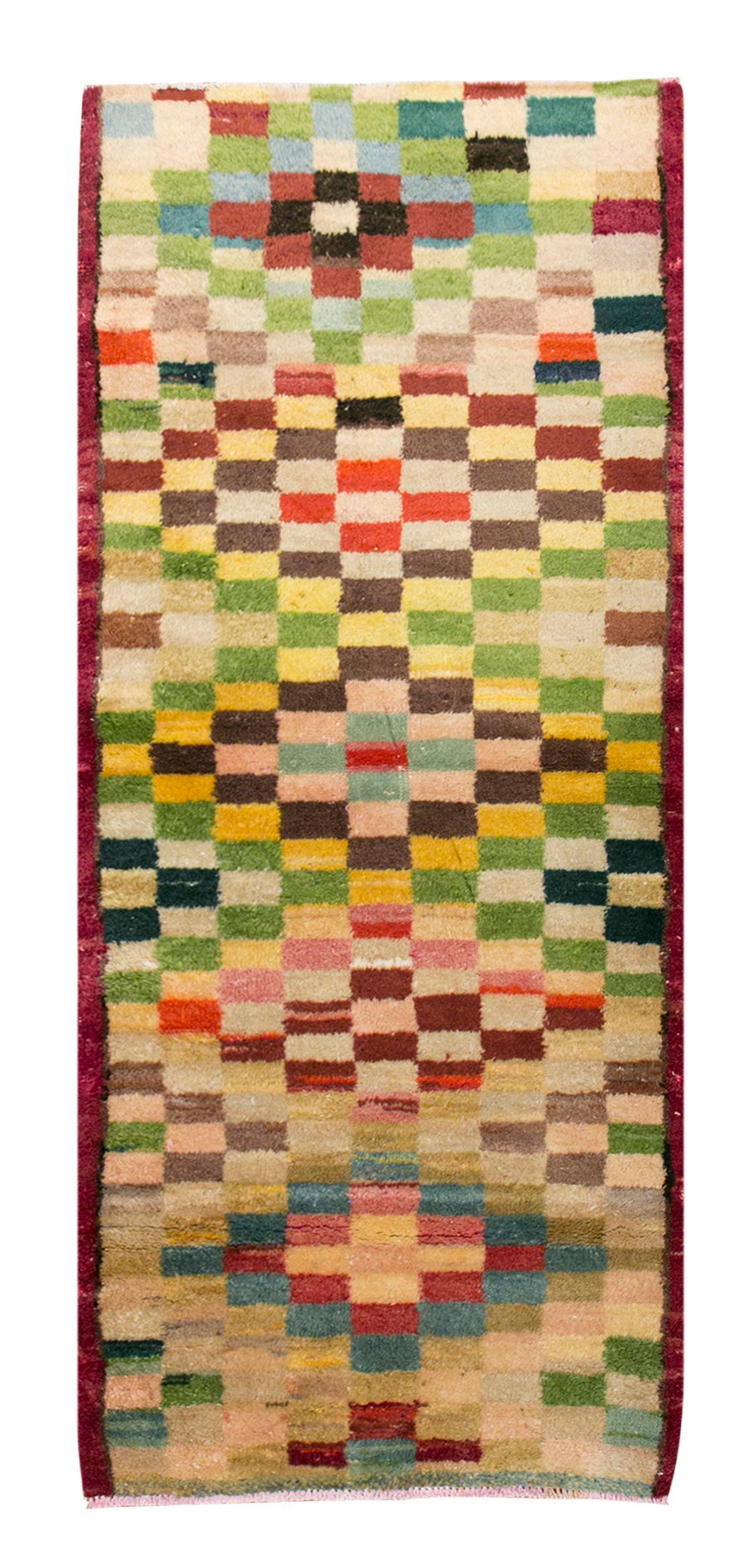Vintage Rug, 2'4 x 5'6 feet / 70 x 168 cm