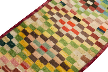 Vintage Rug, 2'4 x 5'6 feet / 70 x 168 cm