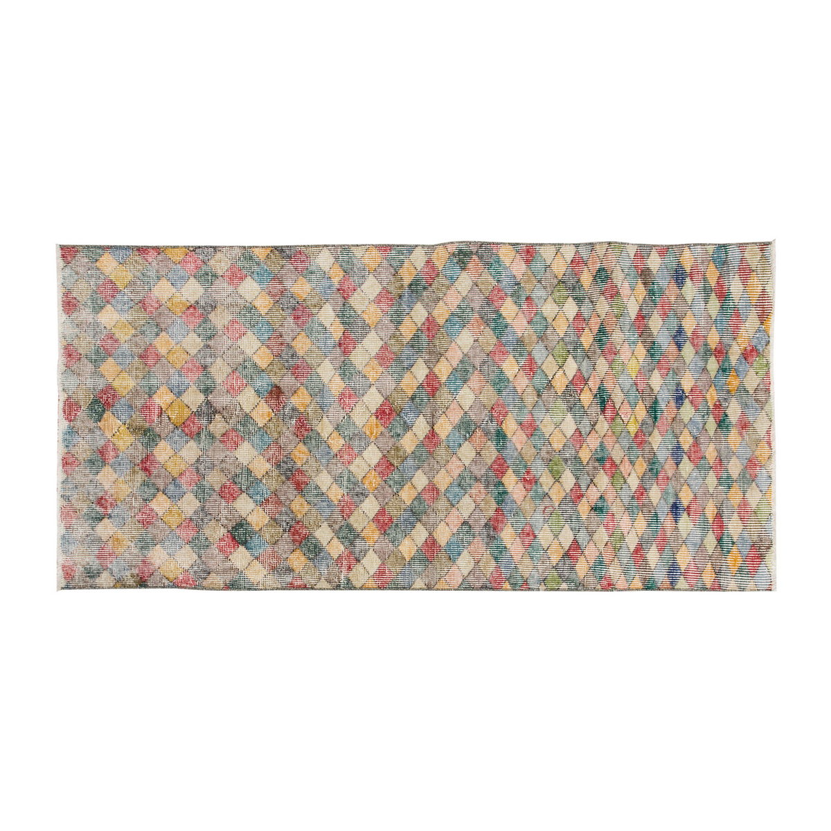 Vintage Rug, 2'9 x 5'9 feet / 83 x 175 cm