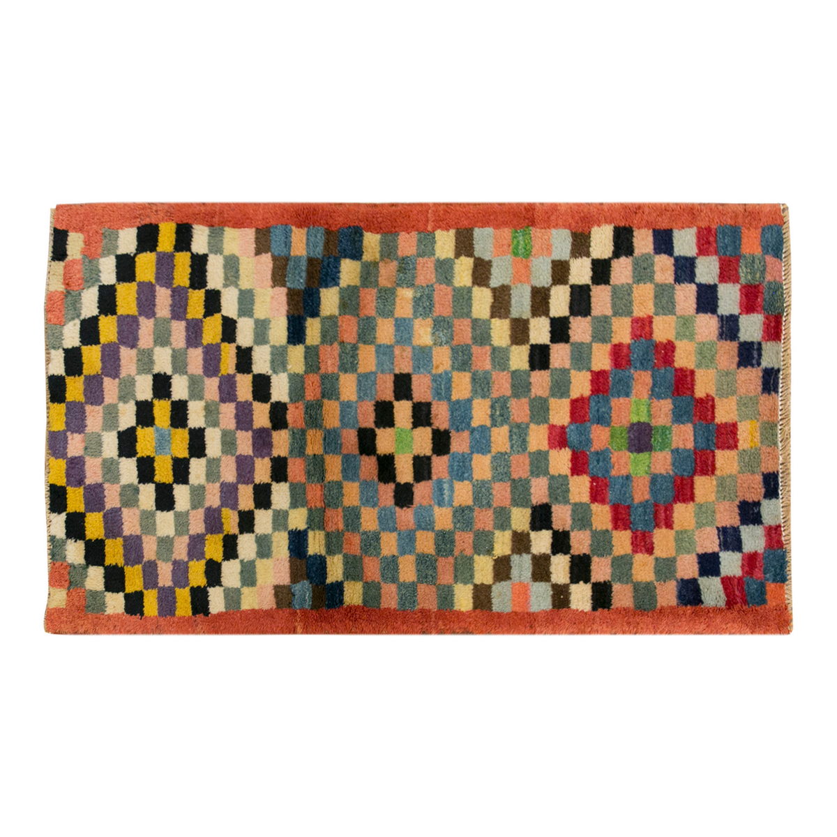 Vintage Rug, 2 x 3'1 feet / 63 x 120 cm