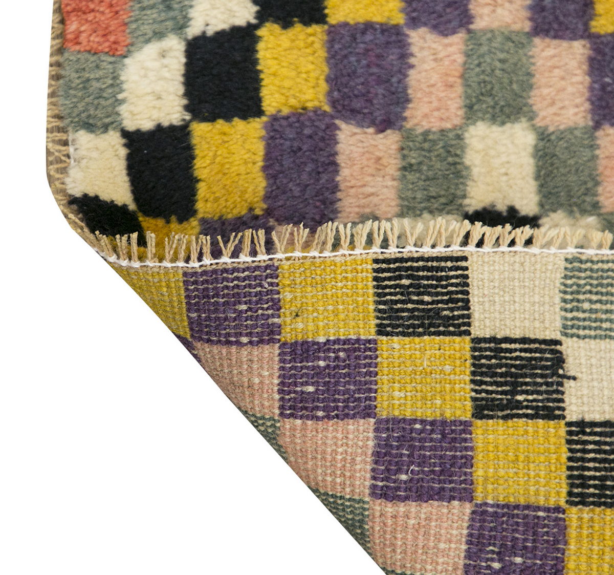 Vintage Rug, 2 x 3'1 feet / 63 x 120 cm