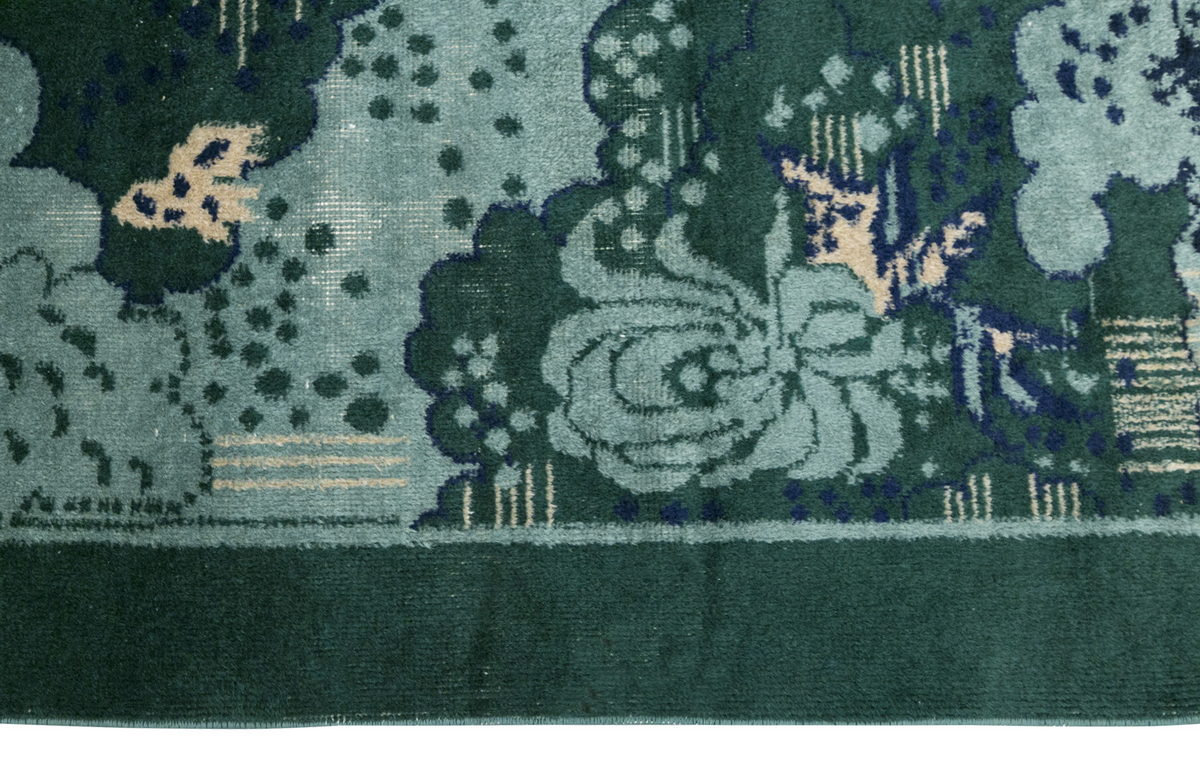 Vintage Rug, 3'9 x 6'5 feet / 114 x 197 cm