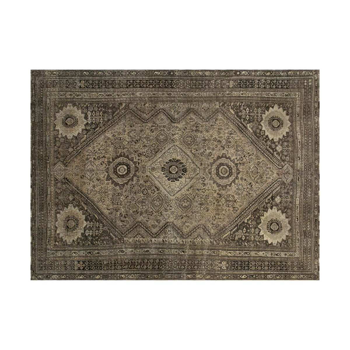 Vintage Rug, 6'8 x 10 feet / 208 x 305 cm