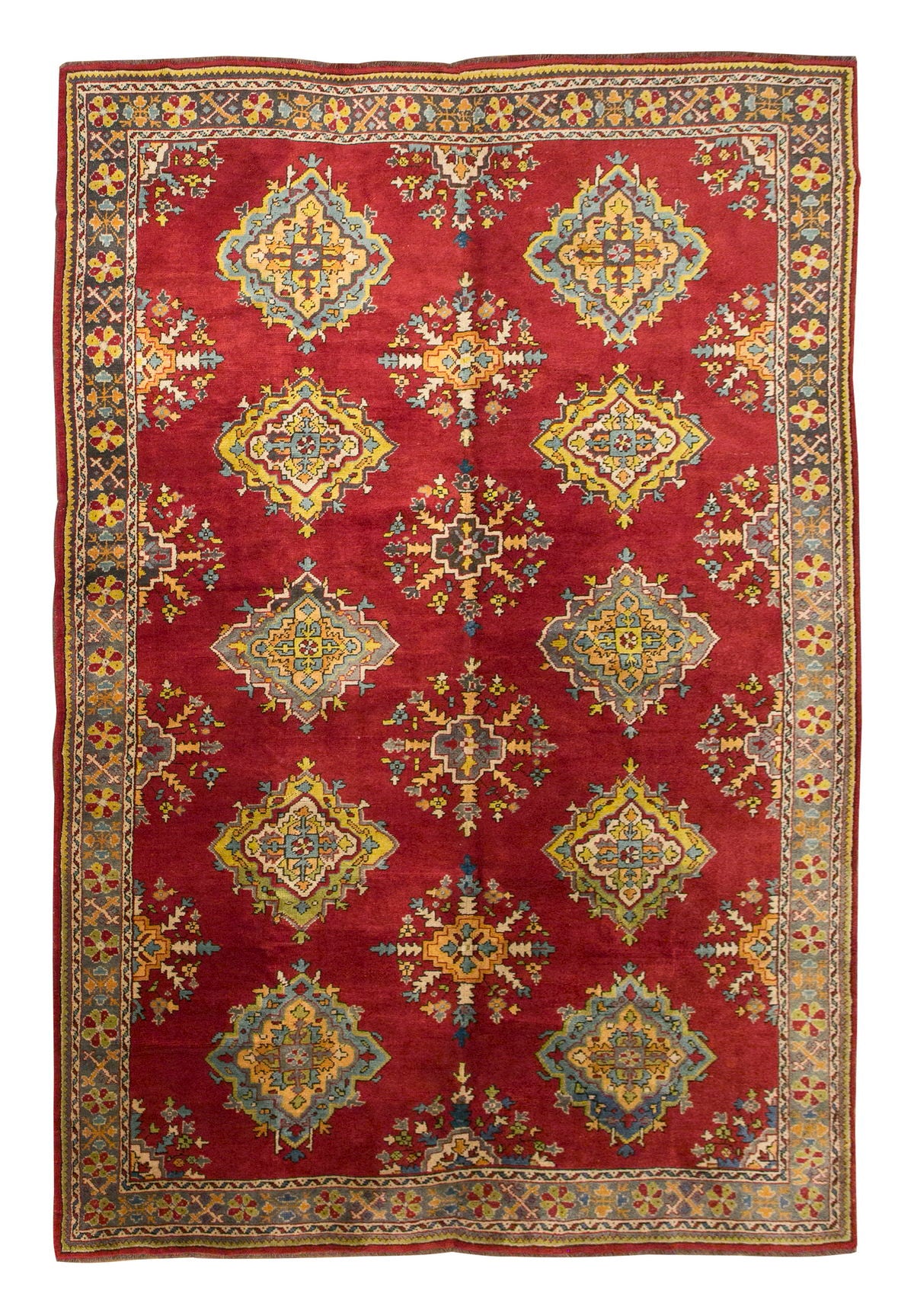 Vintage Rug, 8.6x 13.5 feet / 263 x 410 cm