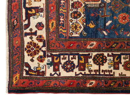 Vintage Rug, Area Rug,  5'6 x 7'7 feet / 168 x 232 cm