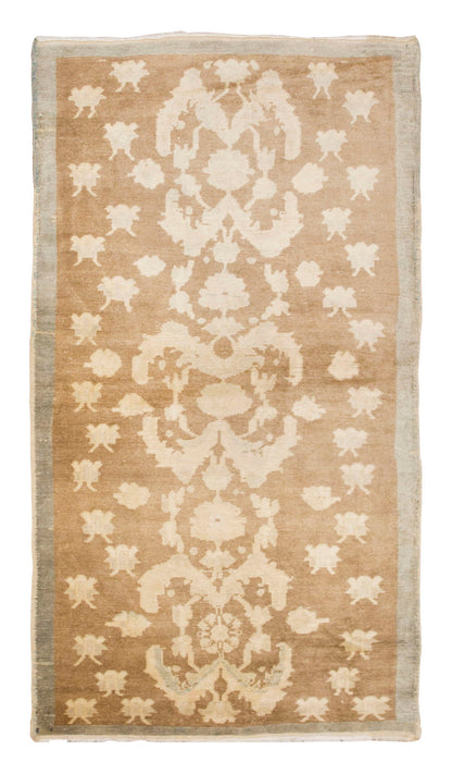 Vintage Rug, Area Rug, 3'7 x 6'11 feet / 110 x 210 cm