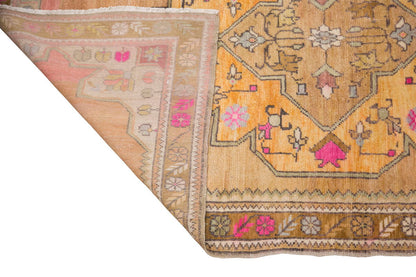 Vintage Rug, Area Rug, 4'4 x 8' feet / 136 x 245 cm