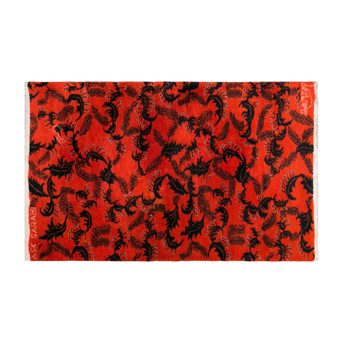 Vintage Rug, Area Rug, 4 x 6'9 feet / 118 x 205 cm