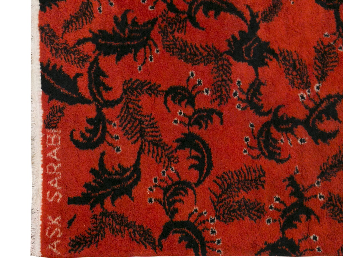 Vintage Rug, Area Rug, 4 x 6'9 feet / 118 x 205 cm