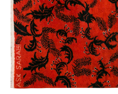 Vintage Rug, Area Rug, 4 x 6'9 feet / 118 x 205 cm