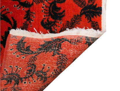 Vintage Rug, Area Rug, 4 x 6'9 feet / 118 x 205 cm