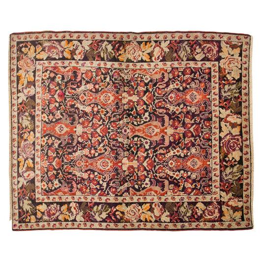 Vintage Rug, Area Rug, 5'2 x 6'7 feet / 155 x 197 cm