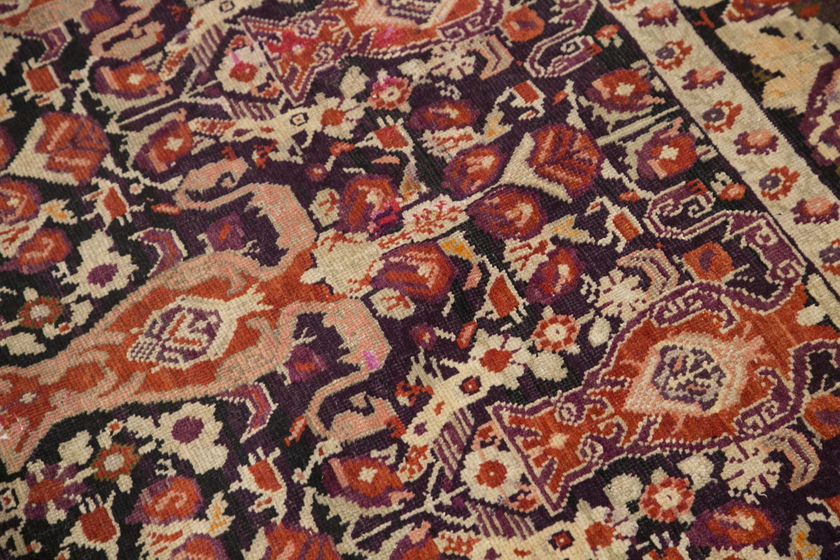 Vintage Rug, Area Rug, 5'2 x 6'7 feet / 155 x 197 cm