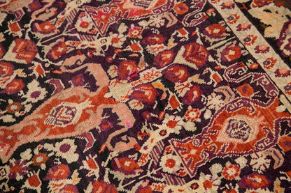 Vintage Rug, Area Rug, 5'2 x 6'7 feet / 155 x 197 cm