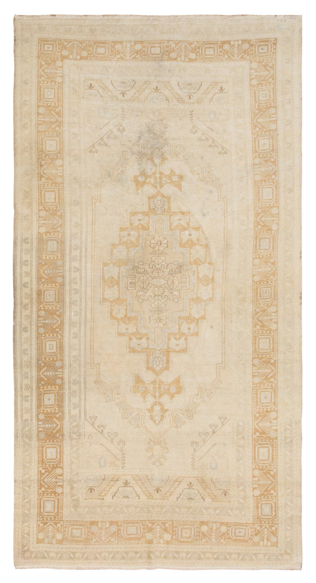 Vintage Rug, Area Rug, 5'6 x 10'4 feet / 168 x 314 cm