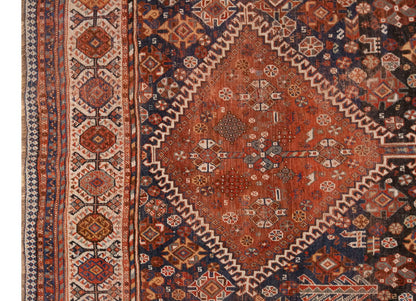 Vintage Rug, Area Rug 2'7 x 9 feet / 180 x 268 cm